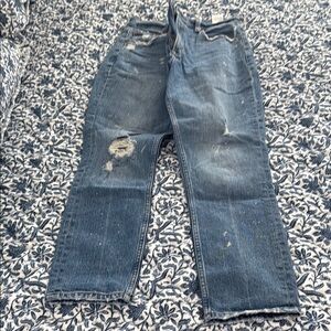 Abercrombie high-rise Mom Jeans